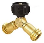Y-Type Copper Connector (QCC) Grill Fitting&Valve