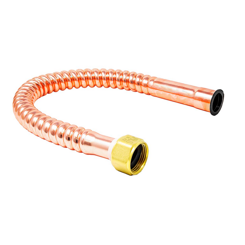 KELE3002-3/4" FIP x 3/4" Sweat Sweat (COPPER) Corrugated Flexible Water Heater Connector